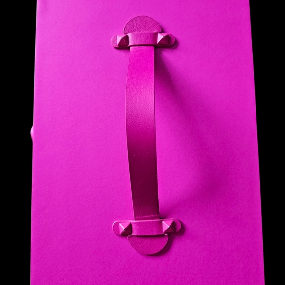 Valentino Neon Pink Jewelry Box With Handle NEW GWP LIMITED EDITION - Picture 7 of 13